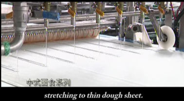 آلة صنع الخبز المسطح عالية السعة ، خط إنتاج Lacha Paratha الأوتوماتيكي المزود