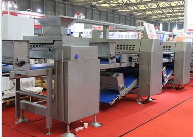 آلة صنع الخبز المسطح PLC Control مع وزن الخبز / قطر قابل للتعديل المزود